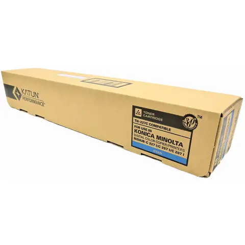 Toner cyan do Konica Minolta Bizhub C257i - Zamiennik TN227C ACVH450 KATUN